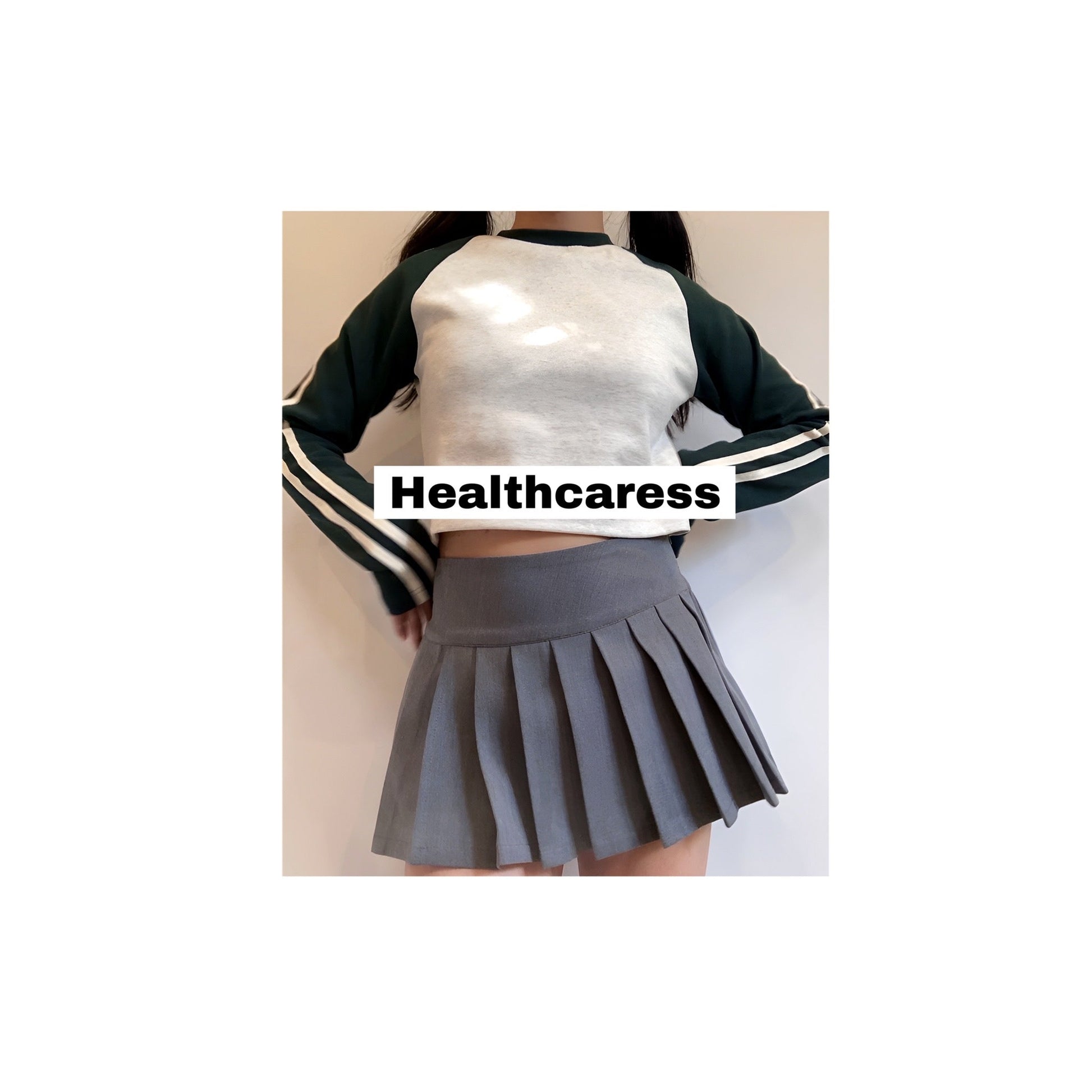 *Healthcaress pleats mini skirt - Healthcaress
